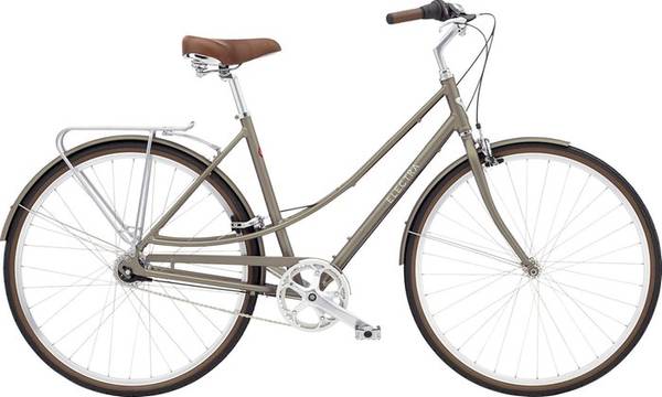 Electra Loft Go! 7D EQ Step-Thru Bicycle hazel green 1