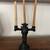 Halloween Martha Stewart Skull Gothic Candle Holder LED Lighted Eyes N 5 thumbnail
