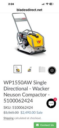 Wacker Neuson compactor 1
