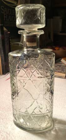 1950s liquor decanter 1