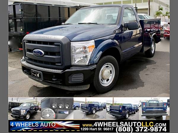 2015 Ford Super Duty F-250 Utility Box XL Reg Cab SRW  (Mileage :19306 1