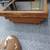 !!! SOLID OAK TABLE with MIRROR TOP !!! 3 thumbnail