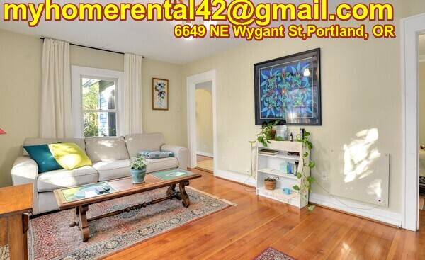 $1,550 / 1br - Furnished one bedroom/bathroom *********** utilities are included (6649 NE Wygant St,Portland, OR)63845979213315120