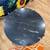 Black Marble Top End Table with Brass Legs Elegant End Table 2 thumbnail