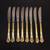 Gold Electroplate, Estia, Dorian, 44-Piece Service for 7, Vintage 4 thumbnail