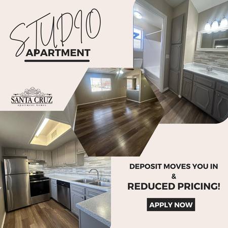 STUDIO READY TO MOVE IN NOW! APPLY NOW! REFRIGERATED AIR HERE! 1