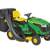 48'' Twin Bagger John Deere 100 Series Tractor Riding Lawn Mower Grass 8 thumbnail