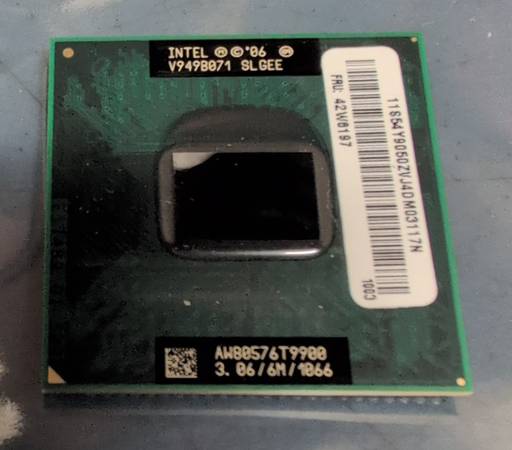 Intel Core 2 Duo T9900 Mobile CPU Processor 1