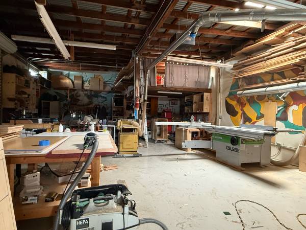 Woodshop  space makers and artists 1