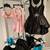 3 Custom Handmade Dance Costumes, Child Medium, Swarovski Crystals 1 thumbnail