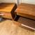$300ttl Two (2) MCM Cherry Finish Two Drawer Nightstands 24.5"W x 18.5 8 thumbnail