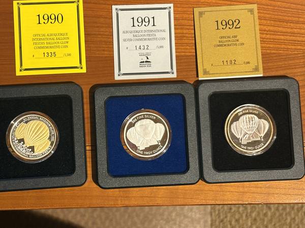 AIBF Balloon Glow Commenorative Coins 1
