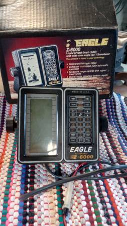 Eagle Z6000 depth finder/transducer Lowrance 1