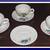7pc Milk Glass Cups / Saucers 1 thumbnail