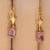 Gemstone pierced earrings, $25-$75 5 thumbnail