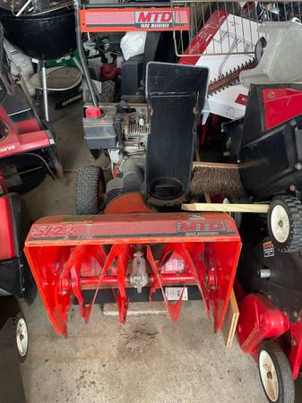 ## 5 HP  2 STAGES MTD  SNOWBLOWER ## 1