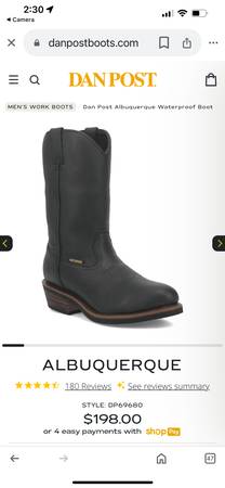 Dan Post Albuquerque Work Boots 1