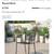 Metal Bistro Chair Patio Chair Furniture 10 thumbnail