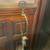 Vintage black porcelain Asian inspired Ethan Alan Asian table lamp 5 thumbnail