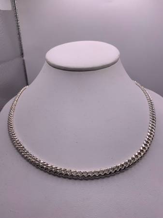 20" Silver Curb Chain 925 Silver 27.51g 1
