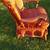 Pair of antique wingback chairs ( one rocker and one stationary) 3 thumbnail