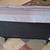 Convertible Linen Armless Dorm Futon Gray 2 thumbnail