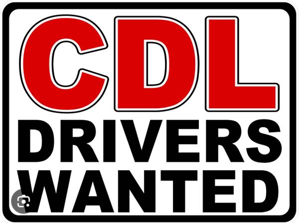 CDL DRIVER NEEDED ASAP 1