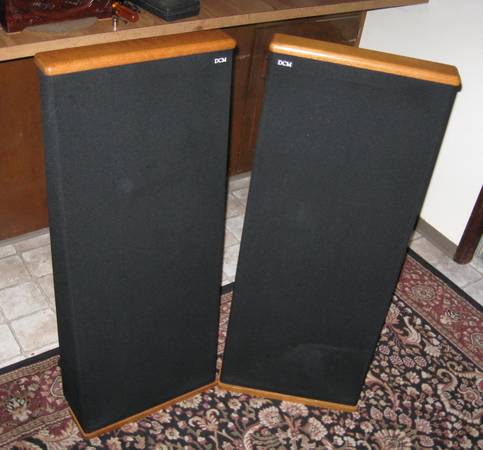 Smaller DCM Time Frame Transmission-line Speakers - $350 (Eugene)63442503565443121