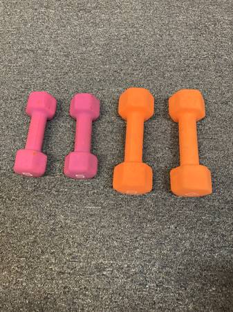 Dumbbells 2 - 5lbs and 2 - 8lbs 1