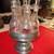 Vintage Caddy Cruet Glass Dispenser & Silver Set Very Beautiful 4 thumbnail