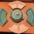 “Koening” - Fruit / Candy Array Dish Set - Vintage 6 thumbnail