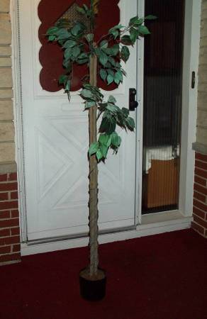 ARTIFICIAL TREE Faux PLANT Garden Patio Porch Cabana Bar Decoration 1