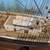 Vintage Flying Cloud Clipper Ship  6' long 4 1/2' tall, case & table 5 thumbnail