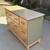 Refinished Solid Maple Dresser | Sage Green & Natural Wood | 9 Drawers 3 thumbnail