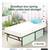 Zinus 14" Metal SmartBase Tool-Free Assembly Bed Frame, No Box Spring Required, 2 thumbnail