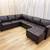 Palliser Barrett 3 Piece Leather Sectional Sofa Couch Free Delivery 7 thumbnail