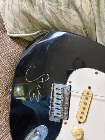 Sting Autograph Guitar 1
