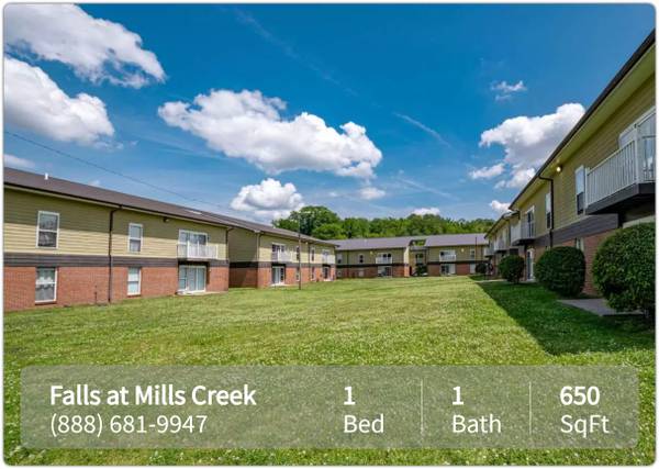 $989 / 1br - 650ft2 - Our splendid view is a delight - see this 1 bed 1 bath for yourself! (Nashville)63904820484483121