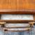 Vintage Art Deco waterfall sideboard or buffet featuring burl wood veneers, blac 11 thumbnail