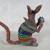 Armadillo Hand Crafted Epoxy/Resin Sculpture Figurine 6" Tall 5 thumbnail