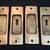 Set of 4 Restored Solid Brass Pocket Door Escutcheon Plates 6" x 2" 1 thumbnail