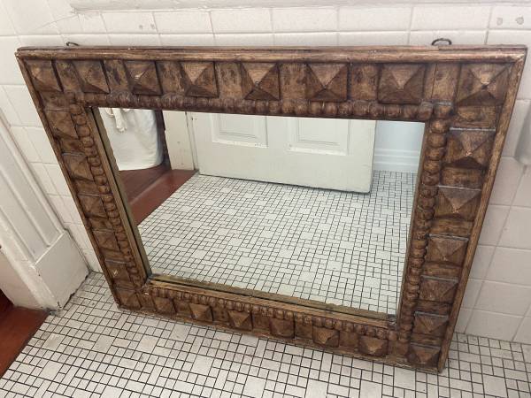 Solid wood mirror 1