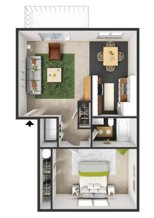 $1,575 / 1br - 724ft2 - 1st month FREE! Fall into your NEW Home! 🍂👻 (Cedar Mill)63956789116035124