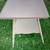 Vintage Painted Pink Solid Wood Lamp Table 2 thumbnail