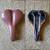 BREEZER bicycle bike seat saddle faux leather brown *NICE* 2 thumbnail