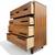Refinished Vintage Mid Century Modern Tall Dresser MCM 4 thumbnail