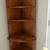 Corner stand with lighting for decorative or books Real wood. 6’ tall  and 2 1 thumbnail