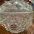 Vintage lidded trinket dish Clear 1 thumbnail
