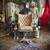 Beautiful Ralph Lauren Distressed Leather Chesterfield Wingback Chair 6 thumbnail