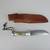 R. H. Ruana M Stamp Fixed Blade Hunting Knife w/Sheath Bonner Montana 2 thumbnail